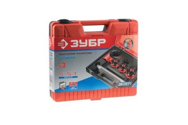 Резьбонарезной набор №3 ЗУБР ЭКСПЕРТ 28270-H3