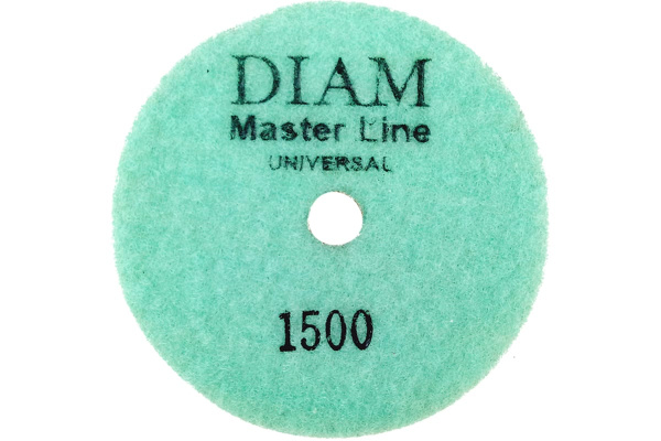 Круг алмазный гибкий шлифовальный Master Line Universal (100х15 мм; №1500; сухая/мокрая) Diam 000628