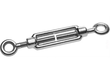 Талреп ЗУБР DIN 1480 кольцо-кольцо М8 1 шт кованая натяжная муфта оцинк. Проф. 304376-08 Талреп ЗУБР DIN 1480 кольцо-кольцо М8 1 шт кованая натяжная муфта оцинк. Проф. 304376-08