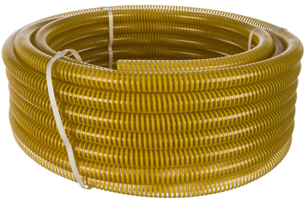 Шланг напорно-всасывающий со спиралью ПВХ (30 м; 25 мм; 10 атм) ЗУБР 40327-25-30