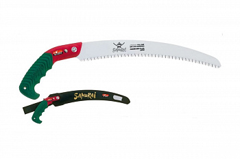 Пила с изогнутым полотном в чехле, с поясным креплением SAMURAI GC-270-LH