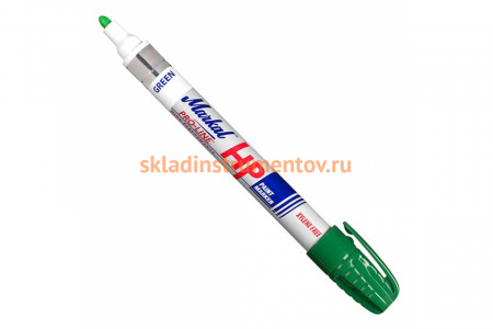 Маркер для замасленных поверхностей Markal Pro-Line HP, 3 мм, зелёный 96966