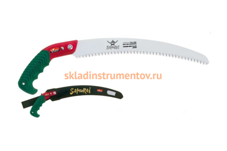 Пила с изогнутым полотном в чехле, с поясным креплением SAMURAI GC-270-LH