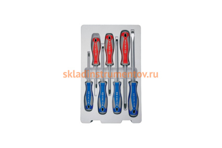 Ложемент для наборов отверток 30127MR, 30617MR, PVC KING TONY 843012712H