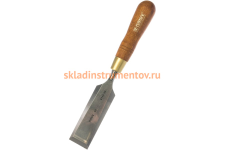 Плоская стамеска с ручкой NAREX WOOD LINE PLUS 40 мм 811690