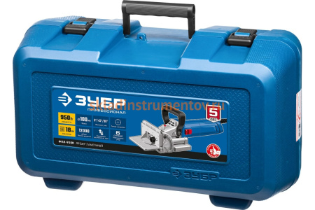 Ламельный фрезер ЗУБР Профессионал ФПЛ-950К, 950 Вт, в кейсе