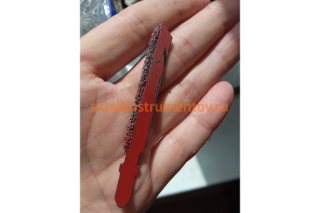 Пилка 77x52 мм, твердосплавное зерно 50, для керамики T150RF Runex 555125-2