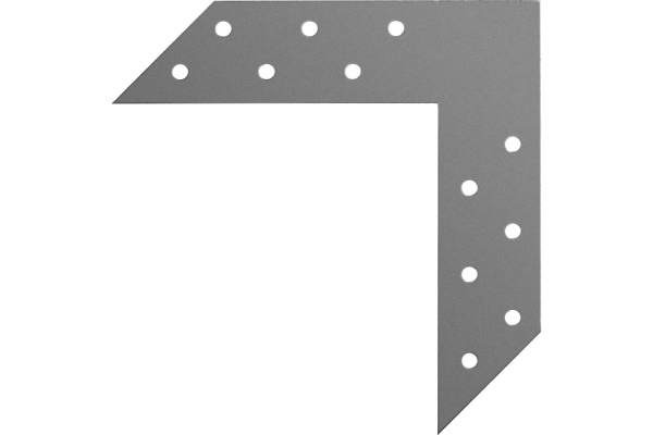 Угловой соединитель ЗУБР УС-2.0 145х145х35 х 2мм 31044-145