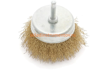 Щетка проволочная чашка 75 мм для дрели Дело Техники 271475