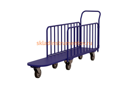 Тележка для перевозки длинномерных грузов RUSKLAD ДЛ 200 (450x1300) Тележка для перевозки длинномерных грузов RUSKLAD ДЛ 200 (450x1300)