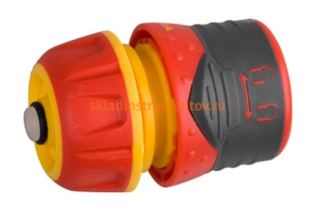 Соединитель с автостопом и запирающим механизмом 3/4" Premium Grinda 8-426432