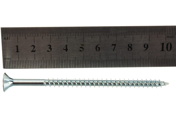 Шуруп универсальный ТФ7 (8 шт; 6.0х100 мм; PZ) для дерева ЗУБР 4-300377-60-100