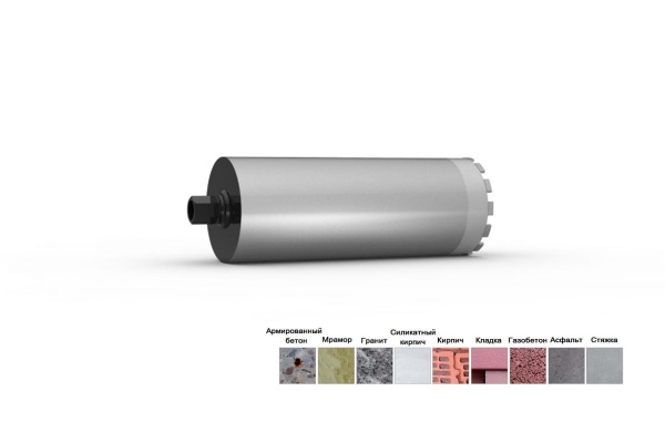 Коронка алмазная HSP-N (320х450 мм; 1 1/4 UNC) Rothenberger FF47320