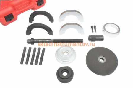 Набор для снятия и установки ступиц и ступичных подшипников VW-T5 /D=80мм/. 17 предметов FORCE 917T3