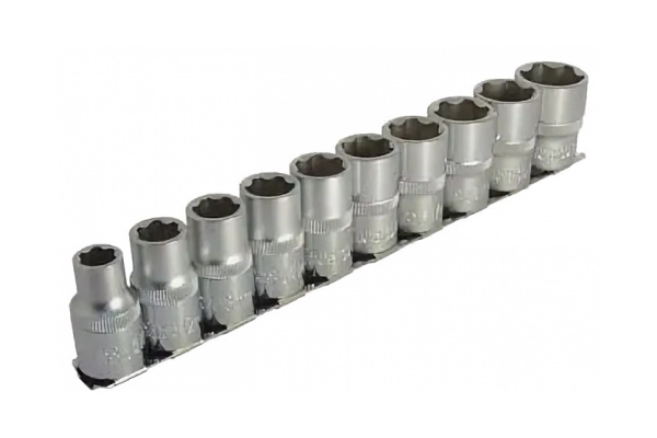 Набор головок (10 шт; 10-22 мм; 1/2") AIST 401110A-M 00-00006388