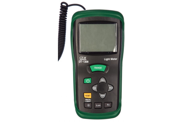 Измеритель уровня освещения (люксметр) СЕМ DT-1308 480243