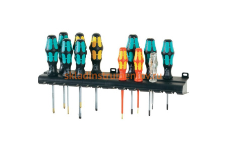 Набор отверток WERA Kraftform12 XXL Set TORX® + 2 Racks WE-051011