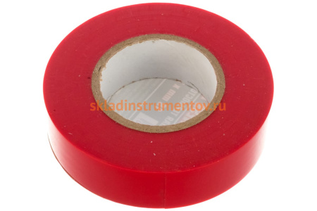 Изоляционная термостойкая лента ROCKFORCE 19мм x 20м красная RF-150R