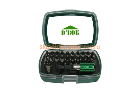 Набор бит (32 шт; Ph/Pz/Sl/Т/HEX/Sq) D.BOR D-SET-32B-1