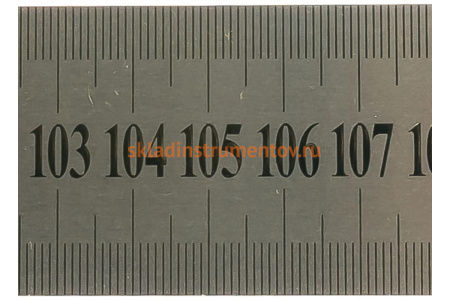 Линейка металлическая с двусторонней шкалой 1500х39мм GRIFF D112023