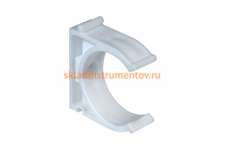 Крепление для трубы Энкор ф40 мм /100/1200/ белое 45523