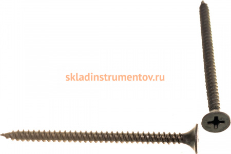 Саморезы СГМ гипсокартон-металл ЗУБР, 55 х 3.5 мм, 170 шт, фосфатированные 300011-35-055