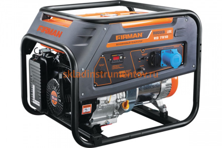 Бензиновая электростанция (5/5.5 кВт, 230 В, 13 л.с.) FIRMAN RD7910