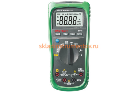 Цифровой автоматический мультиметр Mastech MY78 00-00005950