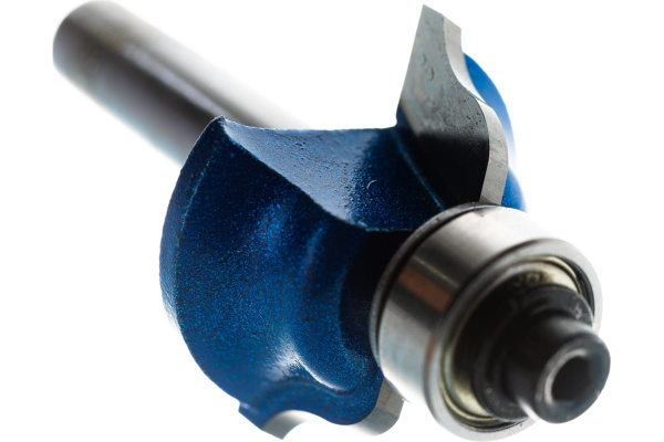 Фреза кромочная калевочная №6 ПРОФЕССИОНАЛ (28.6х12х55 мм; R4.8 мм; хвостовик 8 мм) Зубр 28707-28.6