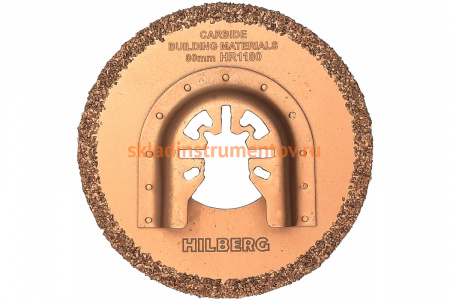 Полотно отрезное по строительным материалам Round WC 80 мм Hilberg HR1180
