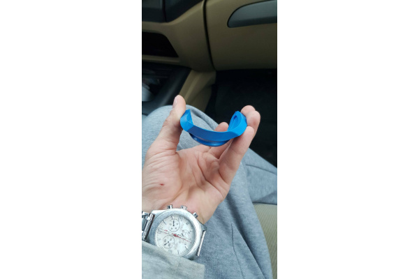 Шпатель сердечко для нанесения силикона, 90x90мм 12-2-120