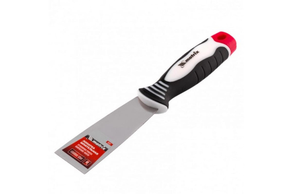 Шпательная лопатка из нержавеющей стали, 40 мм, 3-компонентная ручка MATRIX 85531