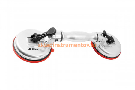 Вакуумный съемник (присоска) AIST двойной, шарнирный, 40 кг, d=117мм, металл 67341702 00-00004213