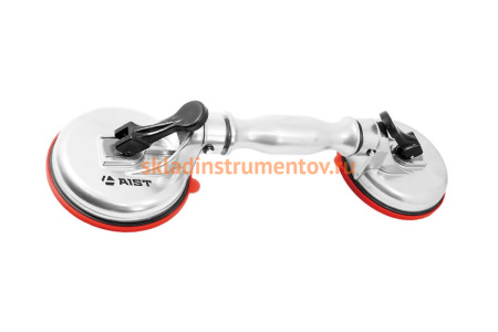 Вакуумный съемник (присоска) AIST двойной, шарнирный, 40 кг, d=117мм, металл 67341702 00-00004213