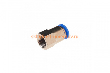 Фитинг для пластиковых трубок (10 мм; 1/4F) ROCKFORCE RF-SPCF10-02