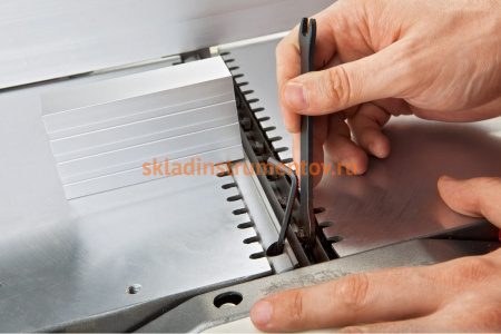 Фуговально-рейсмусовый станок JET JPT-10B 707410MVI + набор ножей (2 шт.) HSS JET 707411