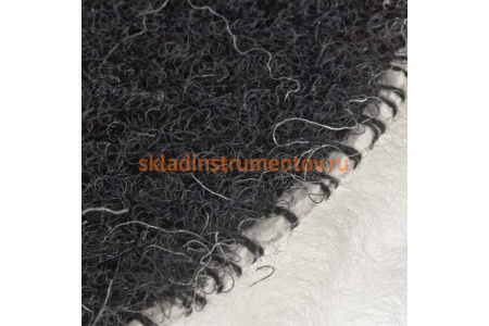 Насадка полировальная под липучку, 150 мм, натуральная шерсть MATRIX 75953