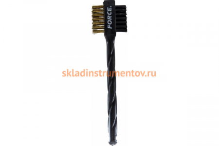 Щетка двусторонняя металл + нейлон FORCE 9U3001