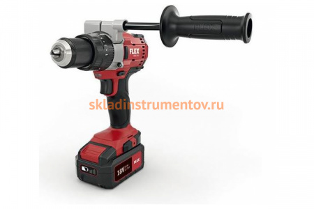 Двухскоростная аккумуляторная ударная дрель-шуруповерт FLEX PD 2G 18.0 S52 Promo 18.0 В 490202