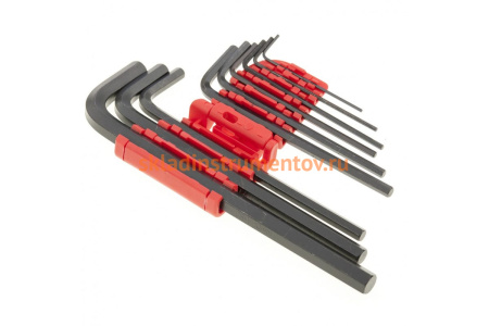 Набор имбусовых удлиненных ключей 1,5-10 мм 9 шт MATRIX 11231