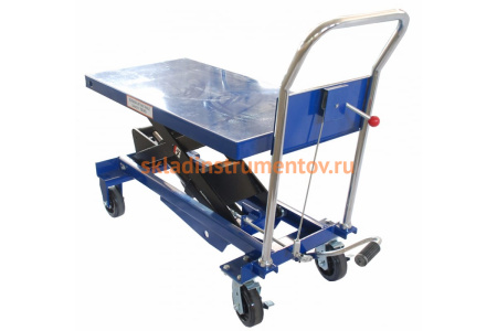 Гидравлическая платформенная тележка AE&T TJ-75 (750кг)