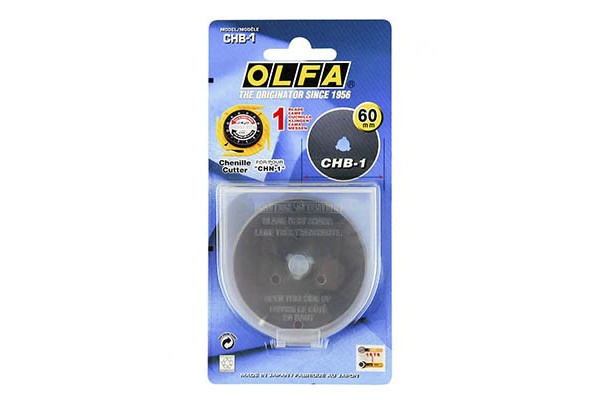 Лезвие специальное круглое для ножа CHN-1, 60мм OLFA OL-CHB-1
