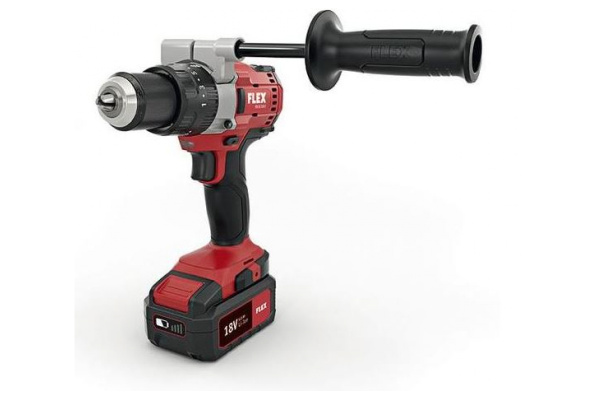 Двухскоростная аккумуляторная ударная дрель-шуруповерт FLEX PD 2G 18.0 S52 Promo 18.0 В 490202