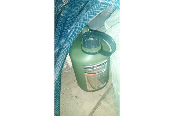 Канистра для ГСМ вертикальная, 5 л пластиковая, усиленная STELS 53124