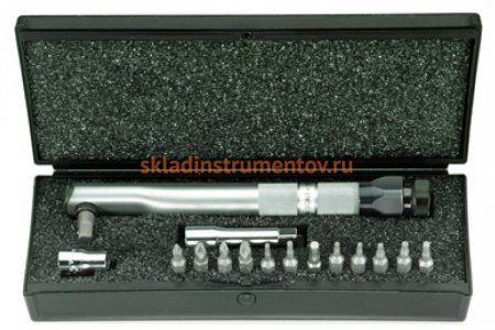Набор с динамометрическим ключом и битами 7000 A1 1/4" WERA WE-075392