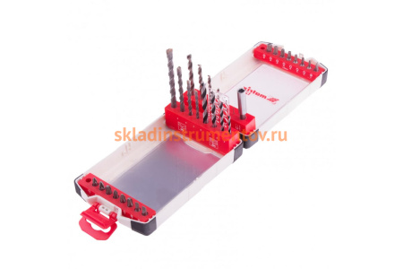 Набор сверл и бит PRO, 32 шт. MATRIX 725632