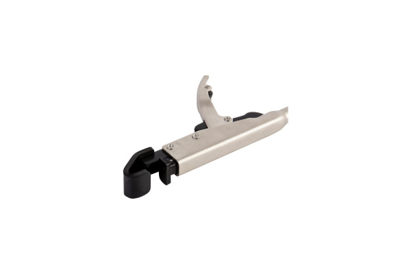 Фланцевый зажим WIEDERKRAFT с J-образным захватом, с фиксатором, 210 мм WDK-65006