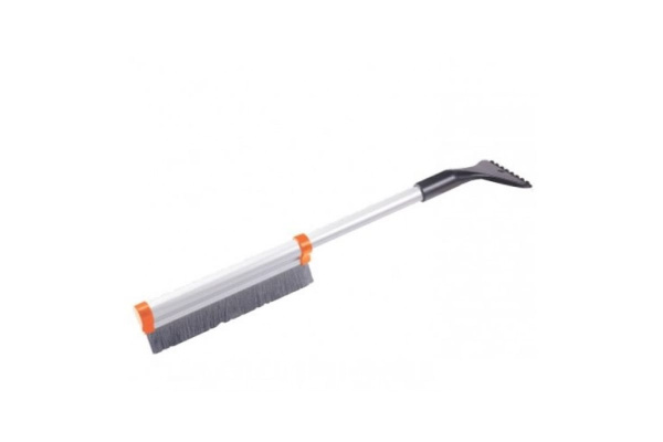 Щетка-сметка для снега со скребком, телескопическая 41-60 см STELS 55311