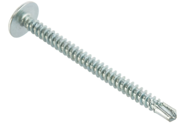 Саморезы с прессшайбой и сверлом по листовому металлу 150 шт. (4,2х51 мм; PH2) ЗУБР 4-300211-42-051