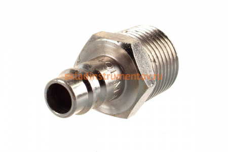 Штекер быстроразъемного соединения (10 шт; рапид EURO - 1/2"M) WIEDERKRAFT WDK-84PM